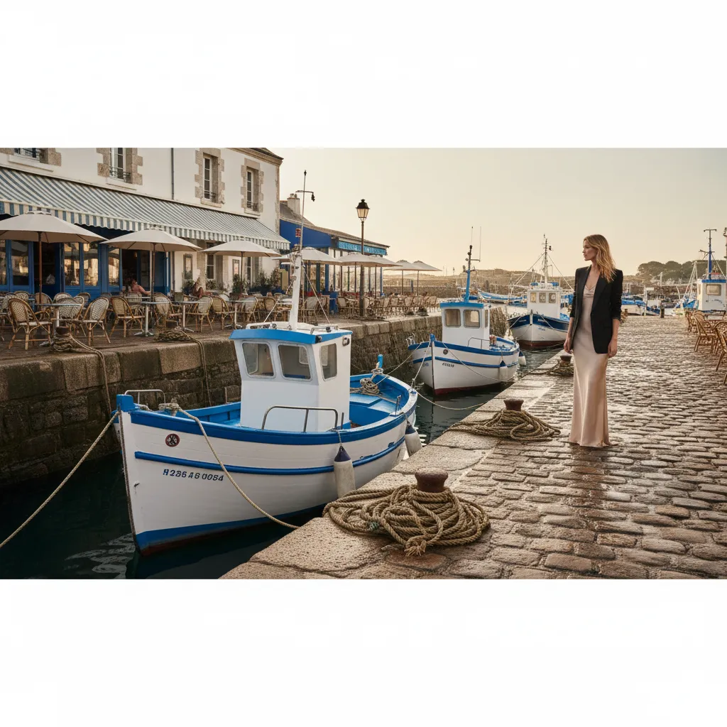 Port-Joinville, le cœur vivant de l'île d'Yeu où débarquent tous les passagers venus de Fromentine