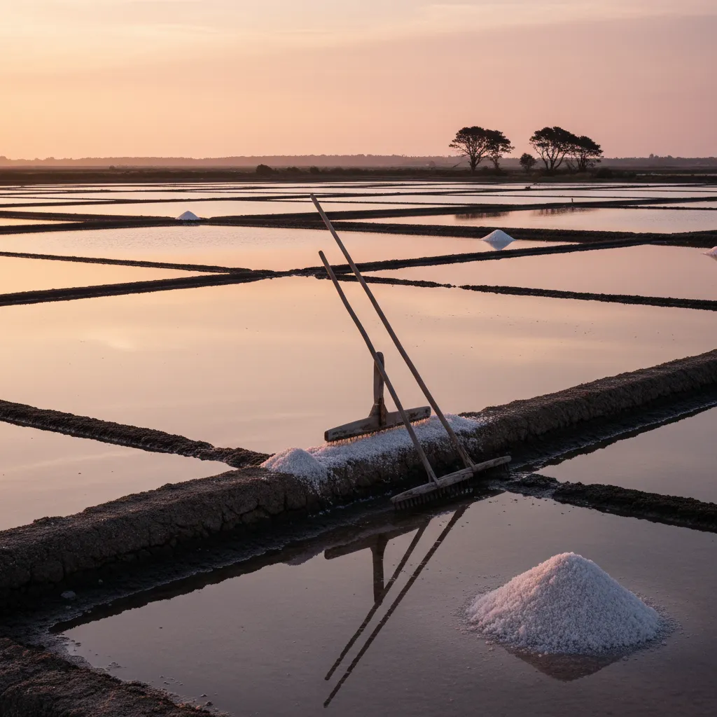 Les marais salants entre L'Épine et La Guérinière : un cadre préservé où l'on trouve des gîtes ruraux entre particuliers