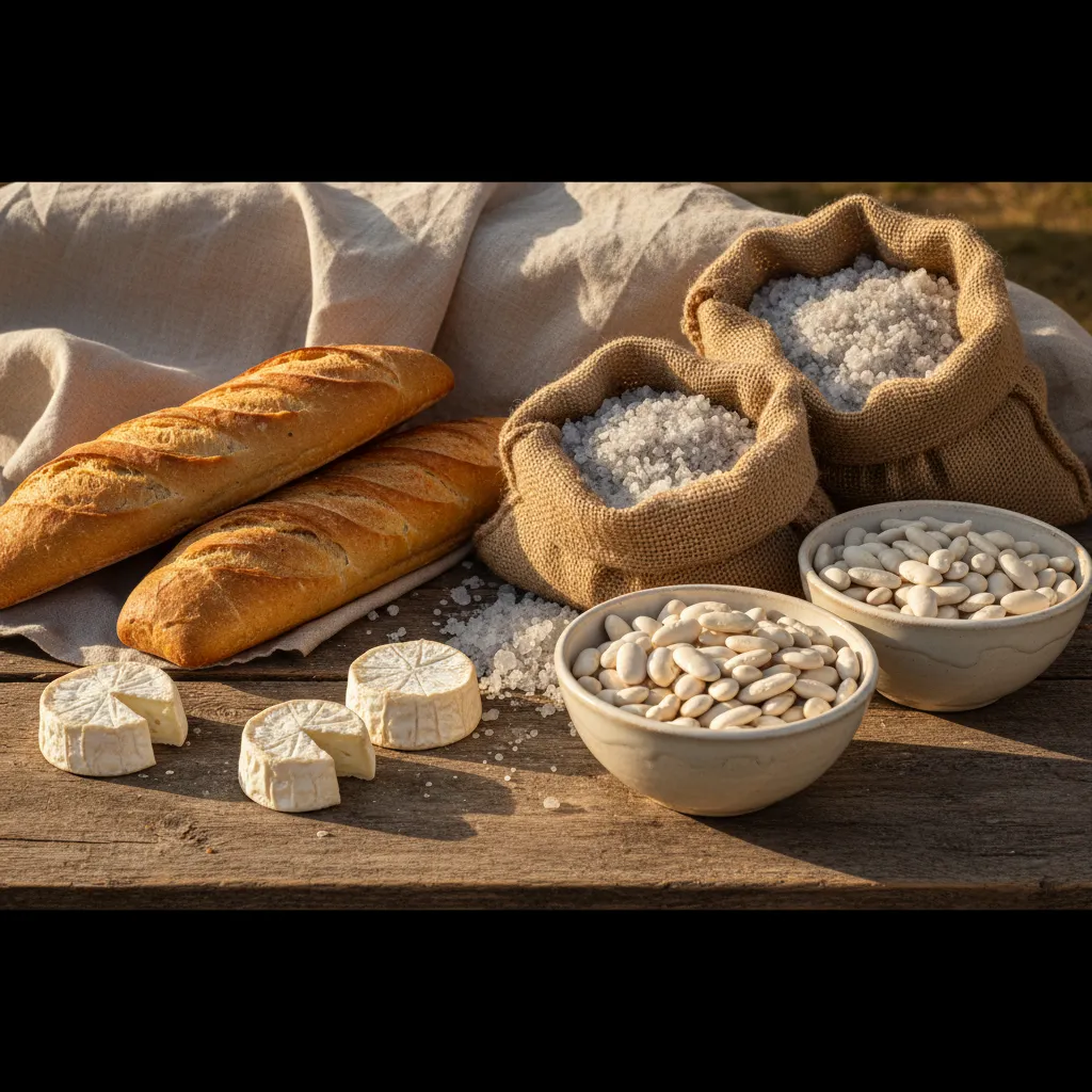 Fromages de chèvre, fleur de sel de Noirmoutier et brioche vendéenne : le terroir du Marais breton sur les étals