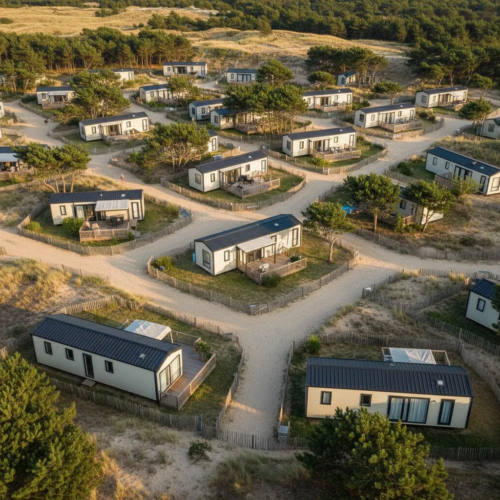 L'emplacement du camping pèse autant que l'état du mobil-home dans le prix final d'achat