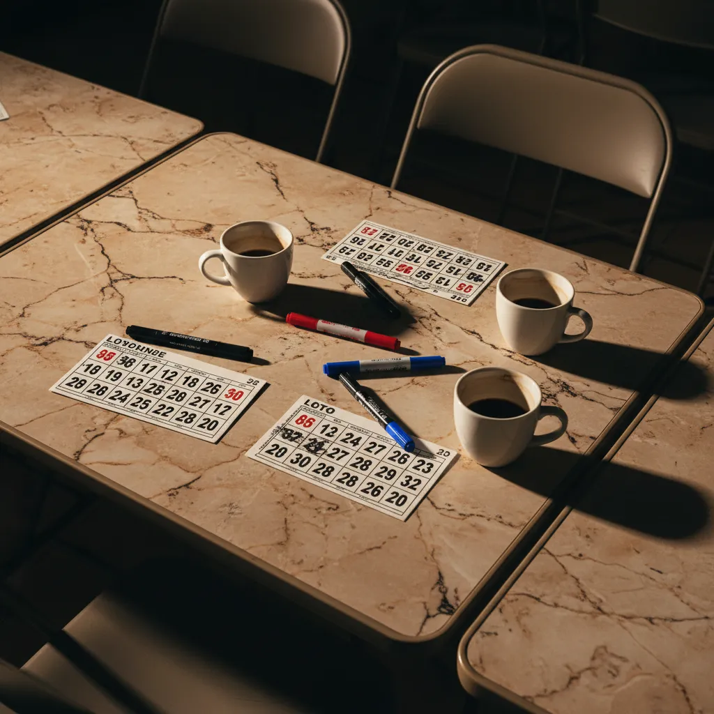 Cartons, feutres et café : le kit de base du joueur de loto vendéen pour une séance de trois heures