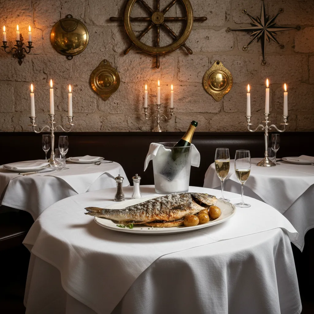 Bar de ligne rôti aux bonnotes et fleur de sel : un classique des bistrots de Noirmoutier-en-l'Île