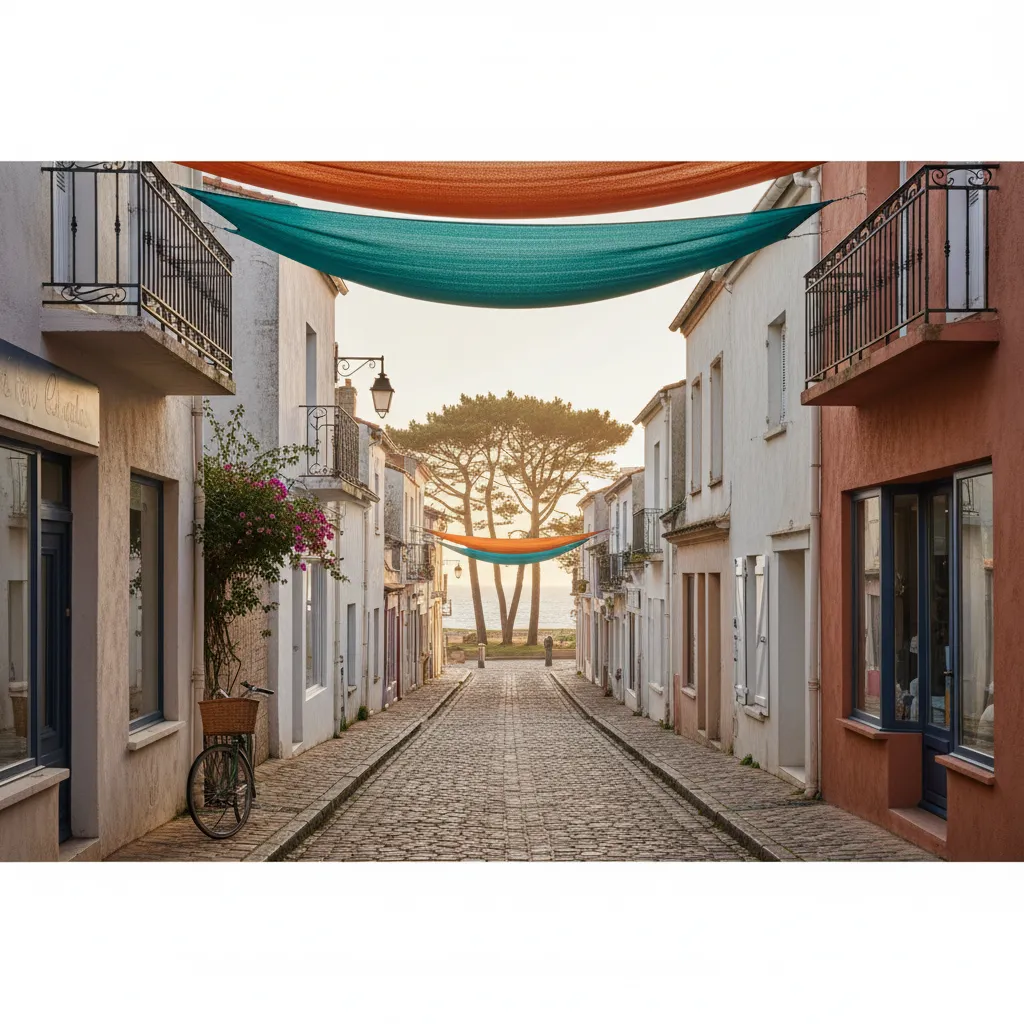 Le centre-ville de Saint-Jean-de-Monts mêle commerces de plage et restaurants à deux pas du remblai