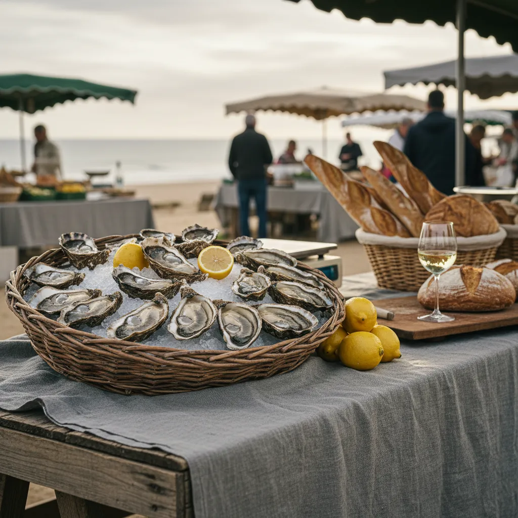 Les huîtres de Bouin et de Noirmoutier se dégustent sur le pouce dès 9 euros la douzaine à Saint-Jean-de-Monts