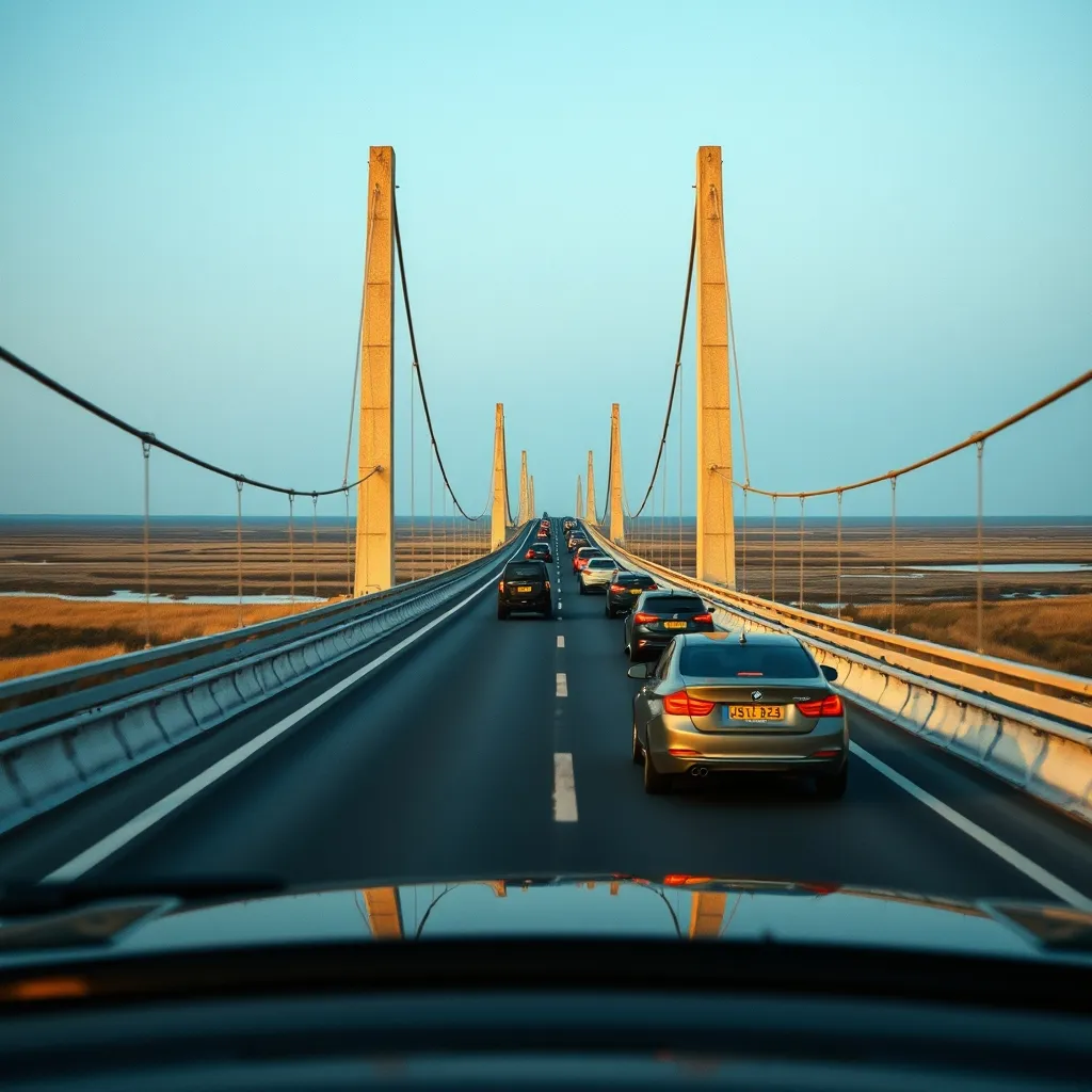 L'accès au pont de Noirmoutier peut générer des files de plusieurs kilomètres en haute saison