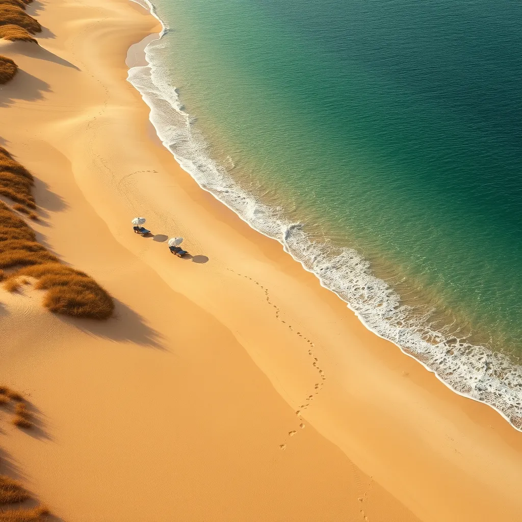 Entre Notre-Dame-de-Monts et Saint-Hilaire-de-Riez, plus de 20 kilomètres de plages de sable fin sans interruption