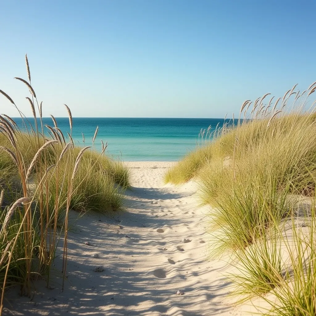 La plage des Sableaux est à dix minutes à pied du camping, idéale pour les familles avec enfants