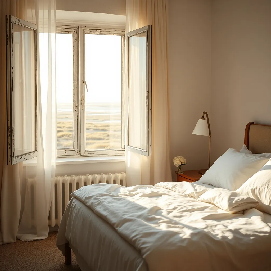 Une chambre double en deux étoiles à Noirmoutier : sobre, propre, avec la lumière des marais en prime