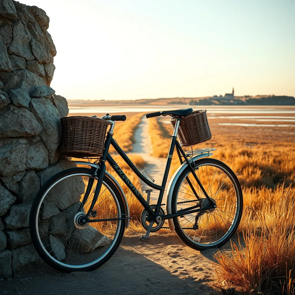 Quarante kilomètres de pistes cyclables permettent de relier tous les villages de l'île sans toucher à la voiture
