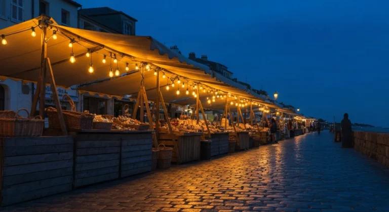 Marché nocturne Saint-Jean-de-Monts : dates, horaires et ambiance