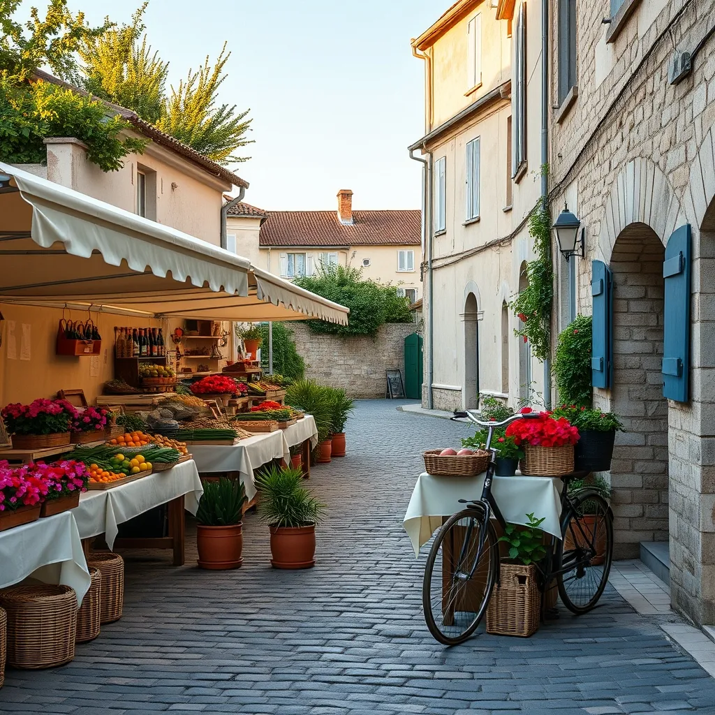 En juin, les marchés de Noirmoutier-en-l'Île restent accessibles sans cohue : le luxe de l'avant-saison