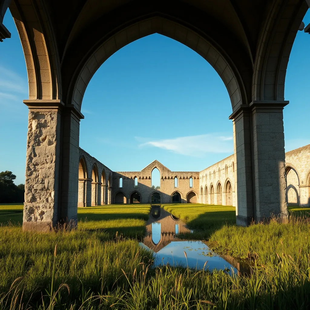 L'abbaye de Maillezais domine le Marais depuis le XIe siècle, entrée à 6 euros adulte