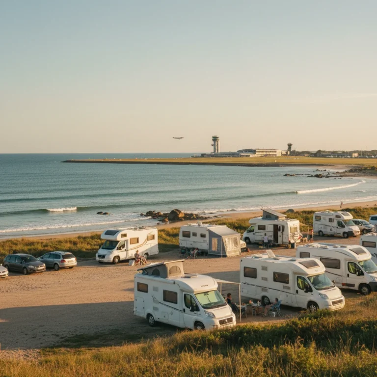 Aires de camping-car gratuites en bord de mer en Vendée