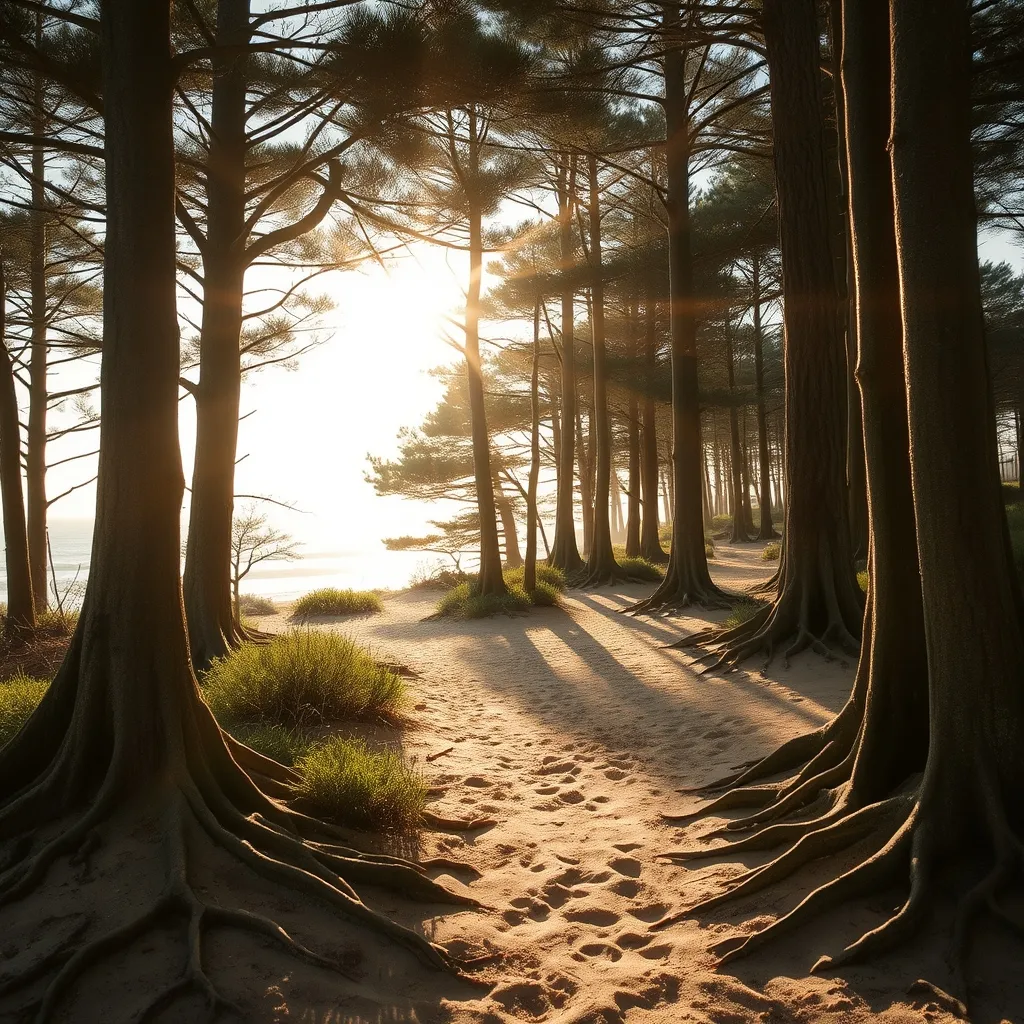 La forêt de Longeville-sur-Mer : 8 km de sentiers sablonneux à l'abri des pins maritimes