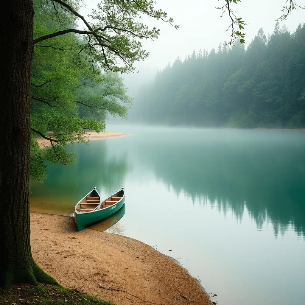 Le lac de Mervent reste l'un des rares spots de baignade gratuite quasi désert même en plein mois d'août