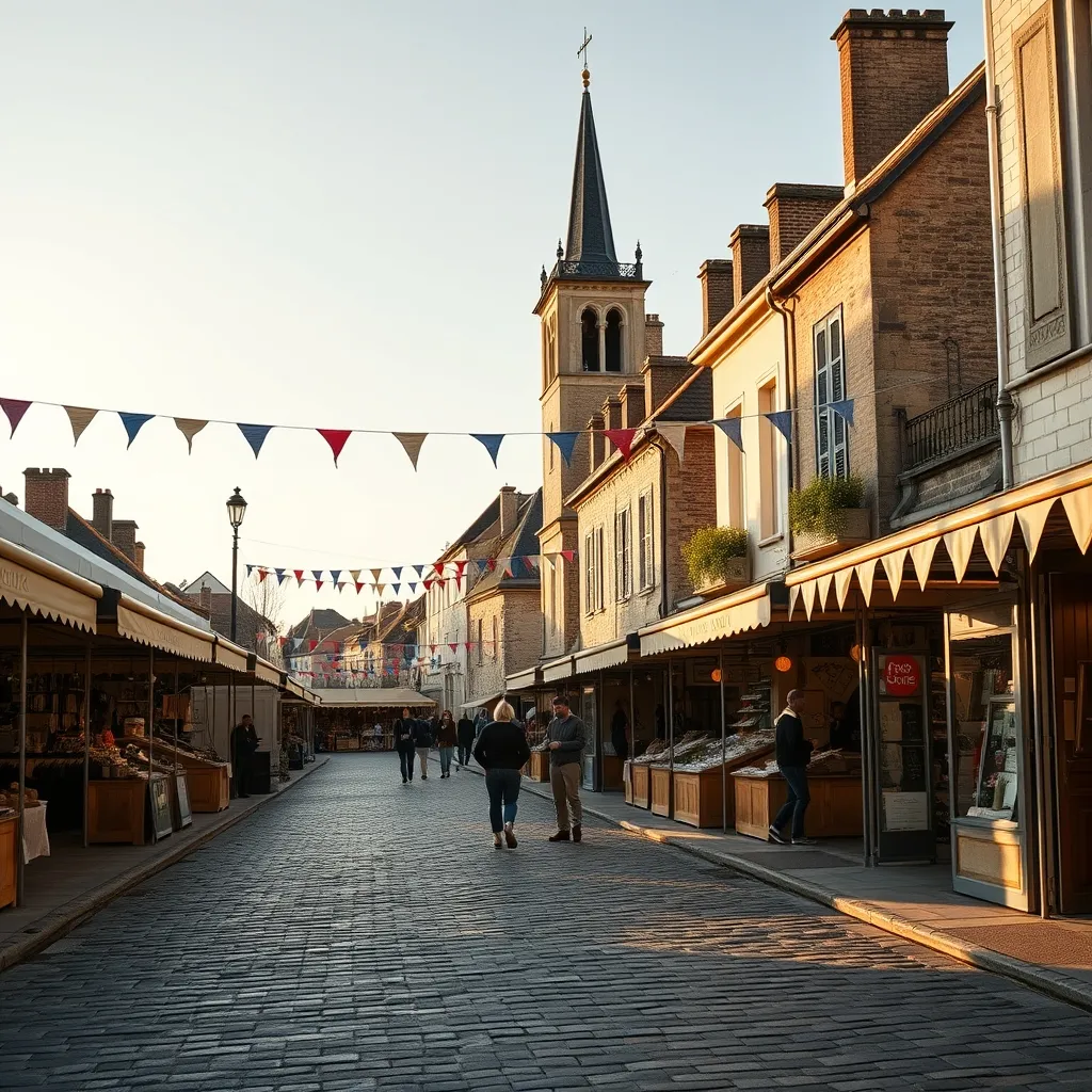 Les places de village vendéennes accueillent de 30 à 350 exposants selon la commune et la saison