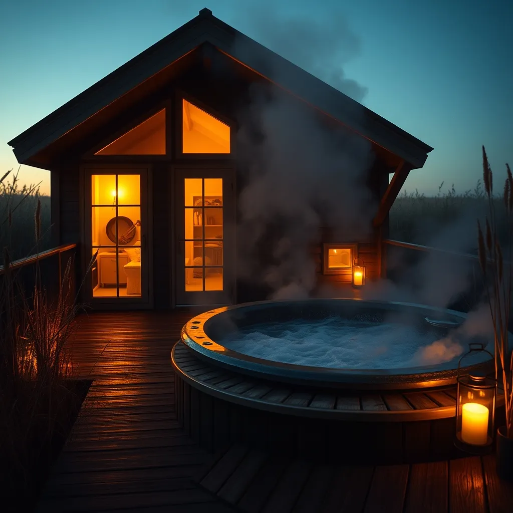 Les lodges avec jacuzzi privatif se louent entre 120 et 280 euros la nuit selon la saison en Vendée