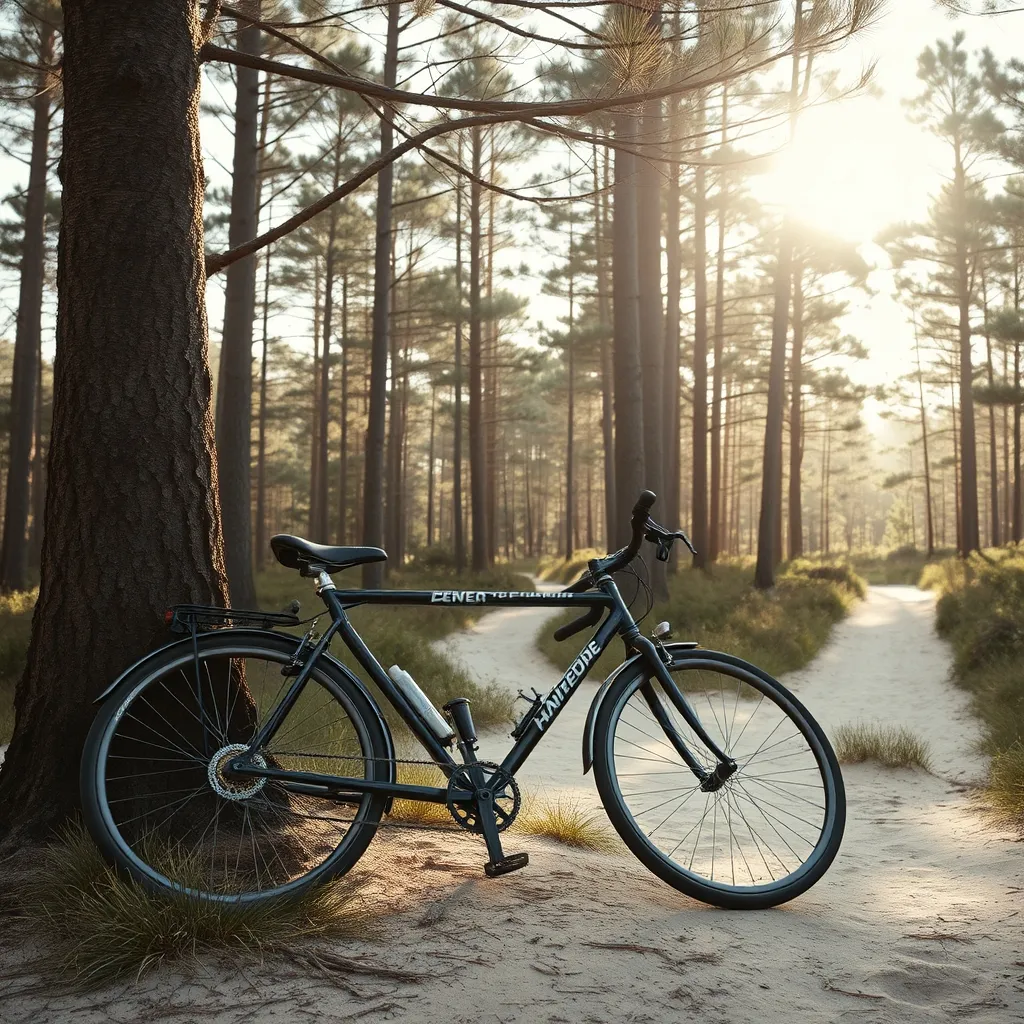 La piste cyclable forestière entre Notre-Dame-de-Monts et Saint-Jean-de-Monts : 12 km sous les pins sans une voiture