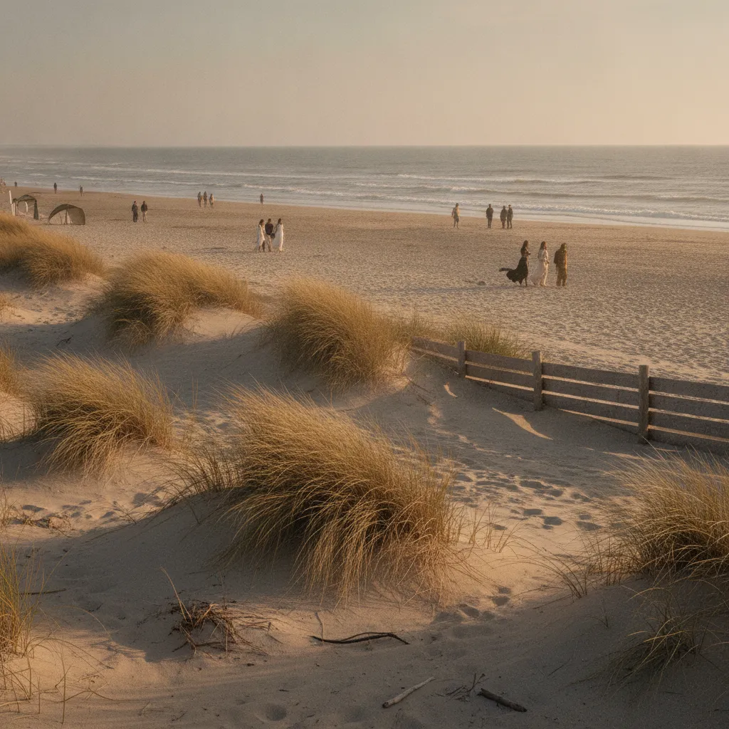 La plage des Gollandières au Bois-Plage : trois kilomètres de sable et des Airbnb familiaux en arrière-dune