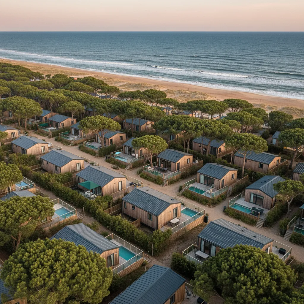 Entre forêt de pins et littoral, les campings 5 étoiles du nord Vendée occupent des emplacements privilégiés