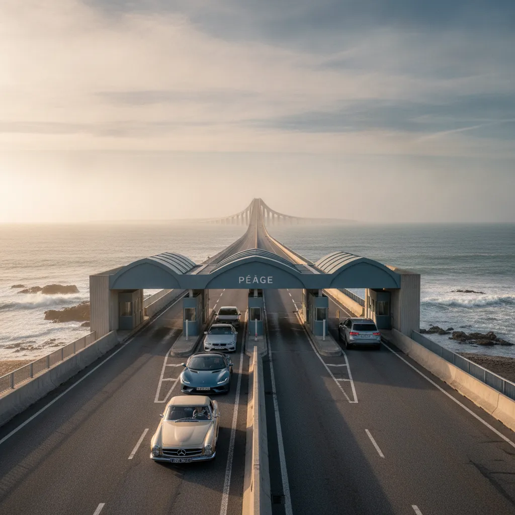 Le péage du pont de Ré : jusqu'à 1 h 40 d'attente le samedi matin en plein juillet
