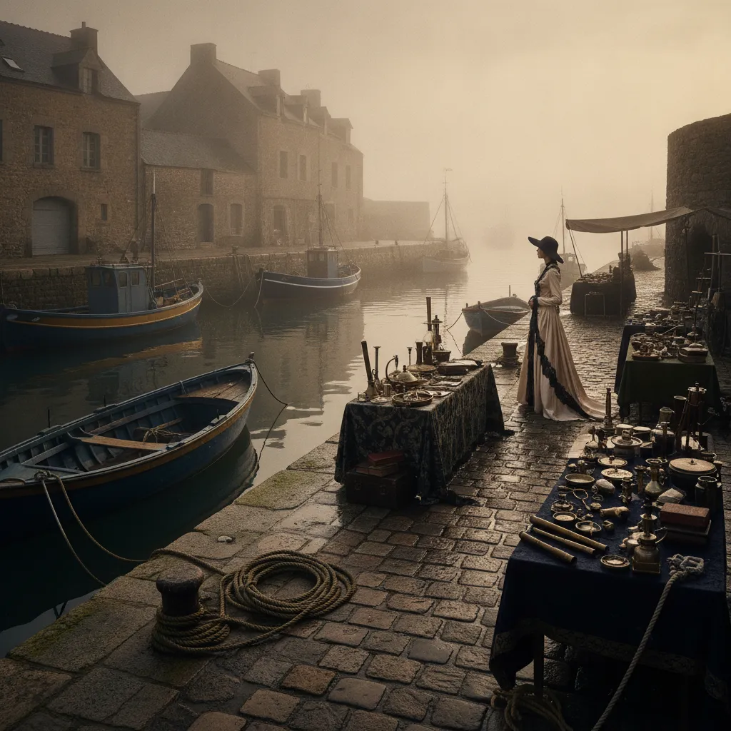 Le port médiéval de La Flotte accueille l'un des plus anciens vide-greniers de l'île de Ré