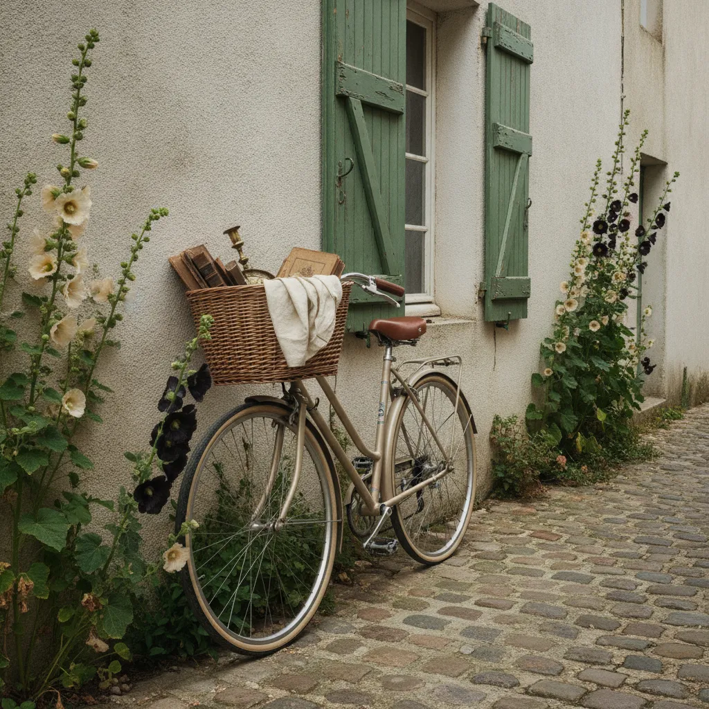 Le vélo reste le moyen le plus malin de chiner d'un vide-grenier à l'autre sur l'île de Ré