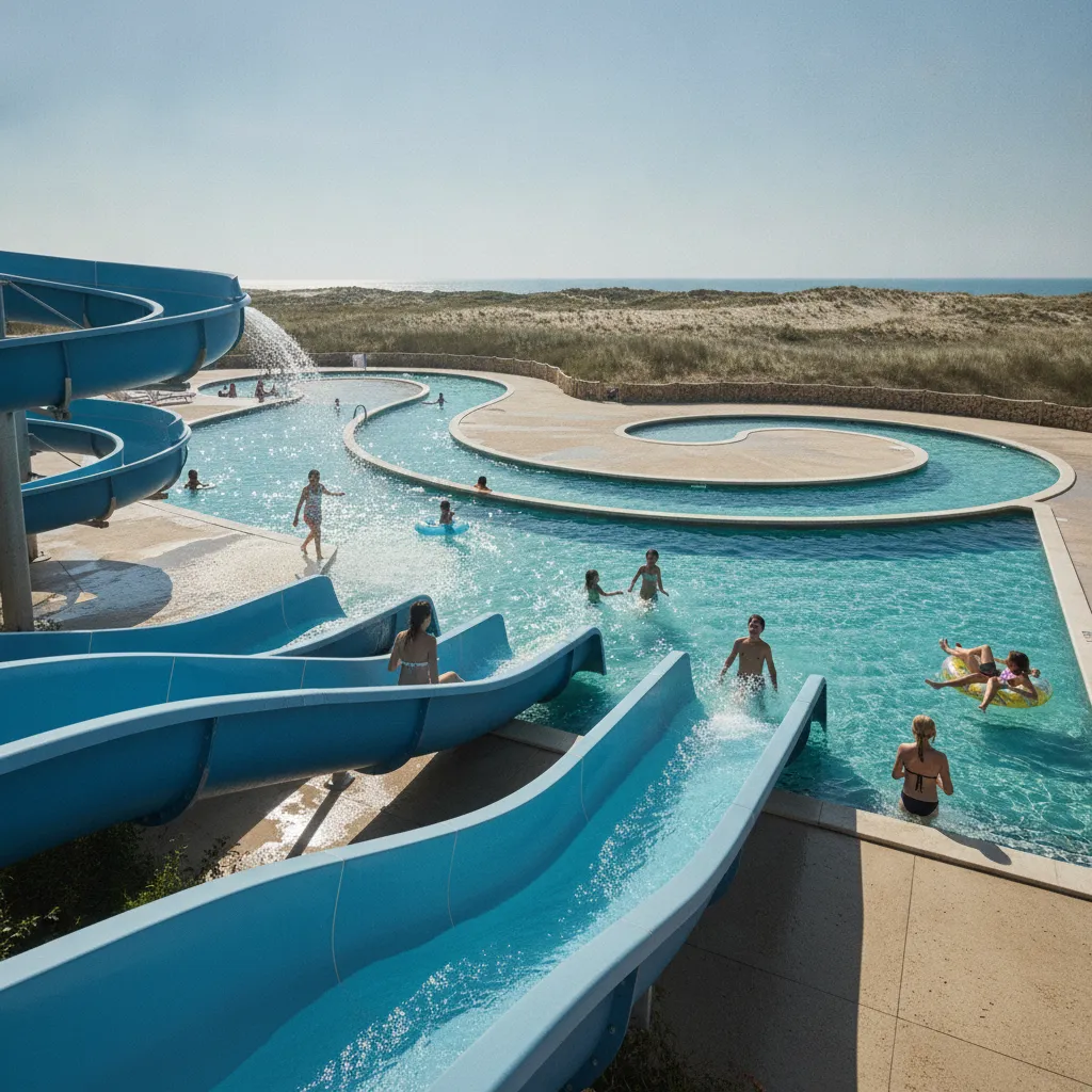 Parc aquatique en camping côte atlantique : un critère décisif pour les familles avec enfants de 4 à 14 ans
