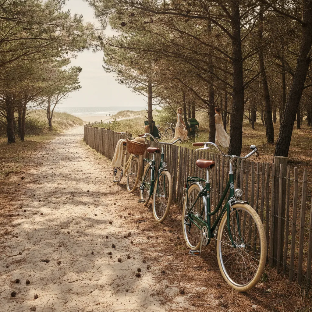 Avec 80 km de pistes cyclables, le vélo reste le meilleur moyen d'explorer Noirmoutier une fois le camping-car garé