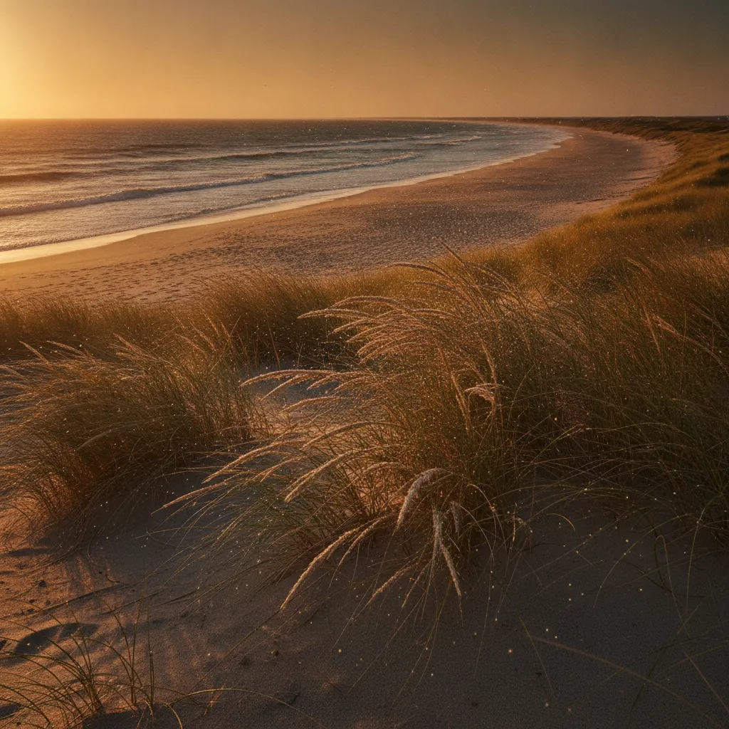 La plage de Saint-Jean-de-Monts s'étend sur 8 km de sable fin, à moins de 2 km du camping