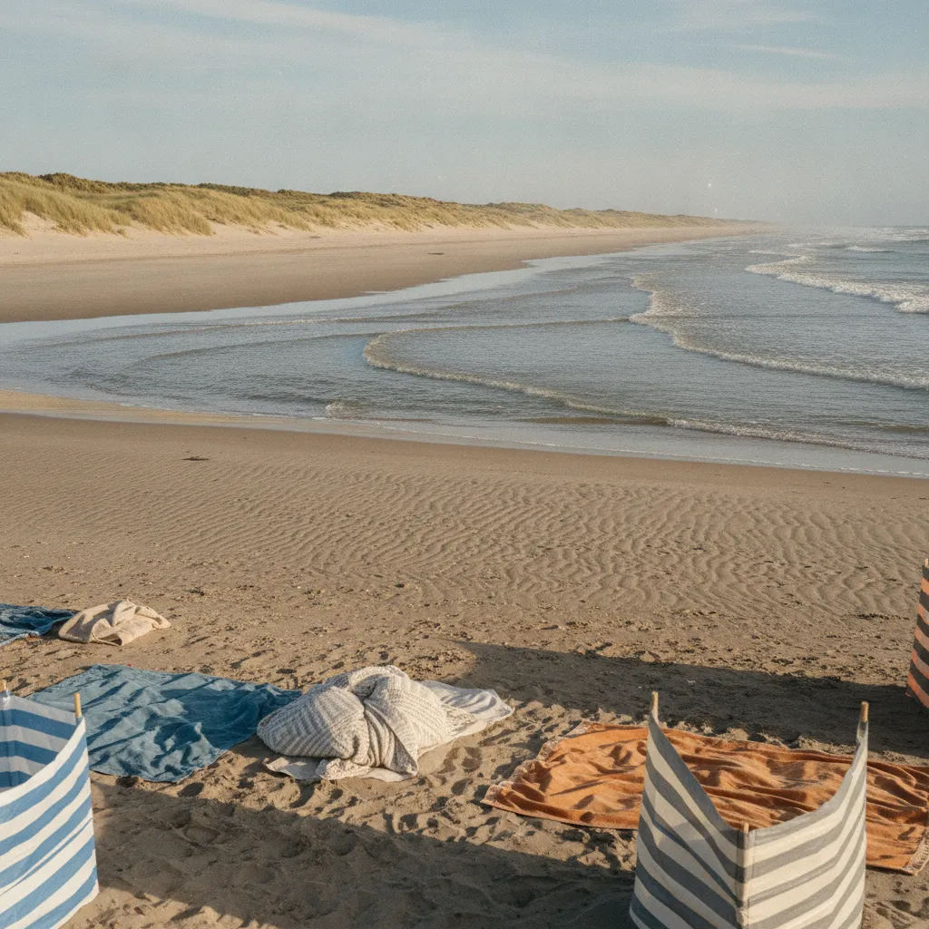 La plage de la Clère à Barbâtre, accessible en 10 minutes à pied depuis le camping Les Onchères