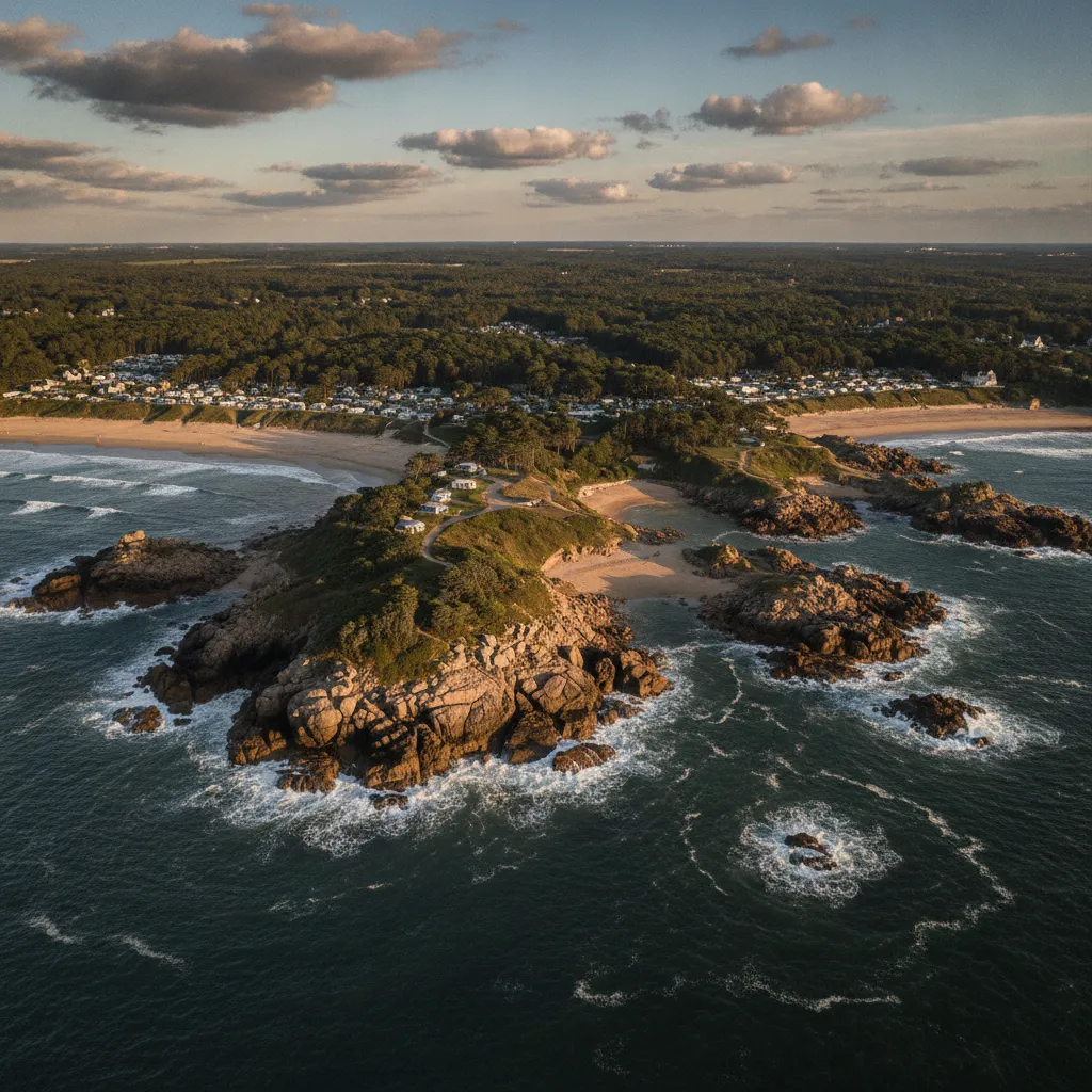 Le littoral de Pornic concentre la plus forte densité de campings 4 étoiles avec piscine couverte du département
