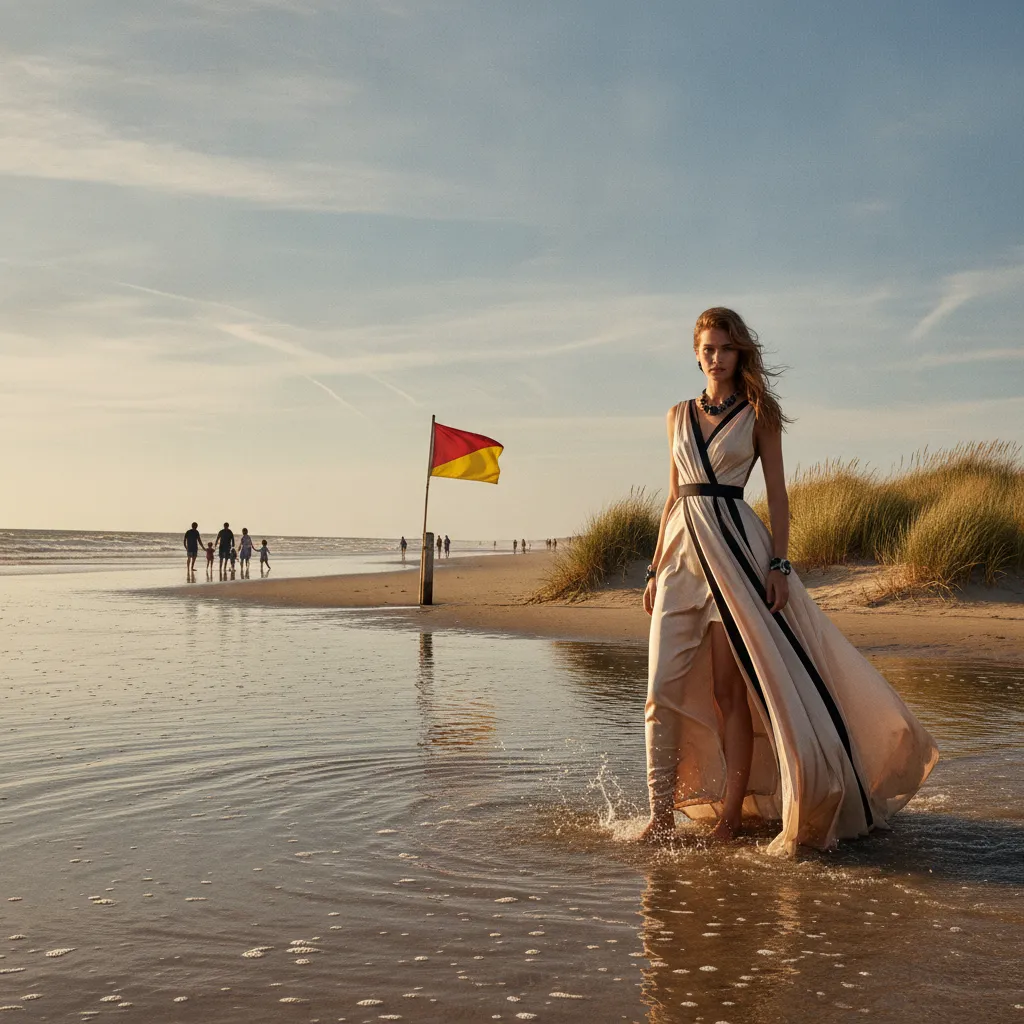 Par temps clair et vent faible, la température de l'eau atteint 20 à 22 °C fin août sur les plages des Sables-d'Olonne