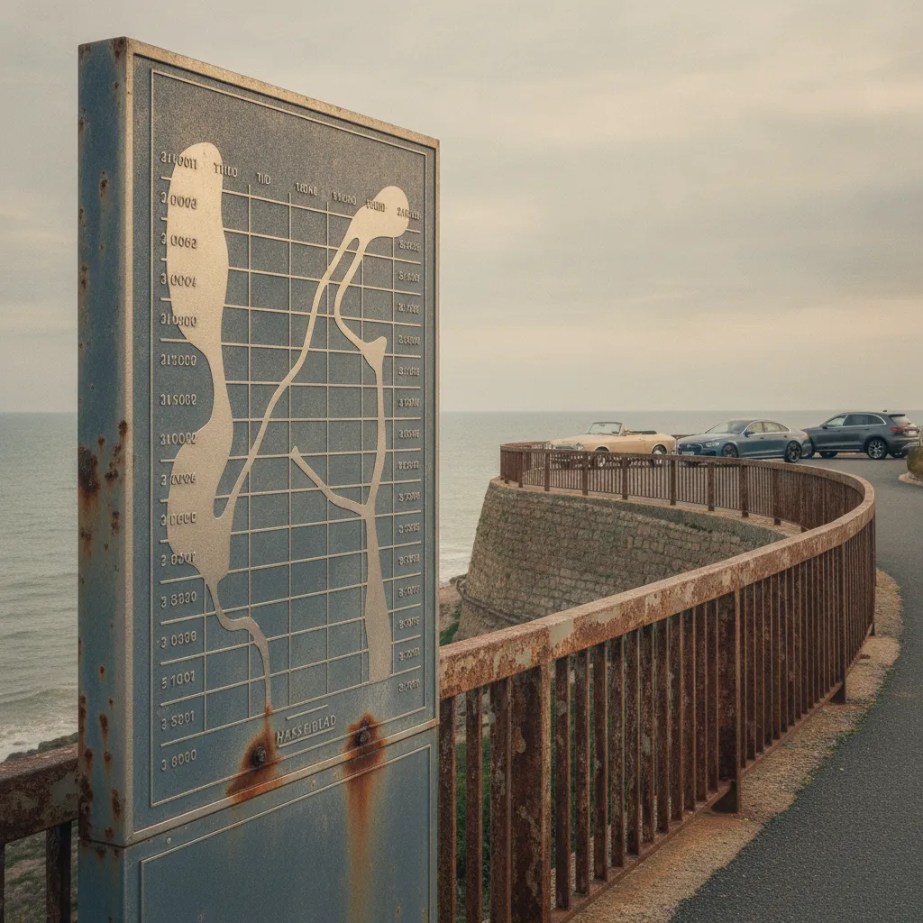 Les panneaux d'information côté Beauvoir-sur-Mer affichent les créneaux de passage mis à jour chaque jour