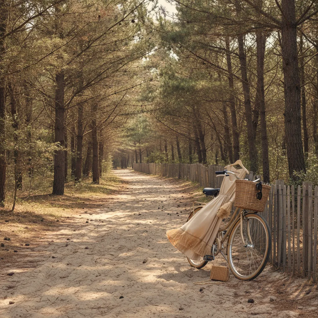 Le vélo reste le moyen le plus pratique pour rallier les plages naturistes vendéennes sans stress de parking