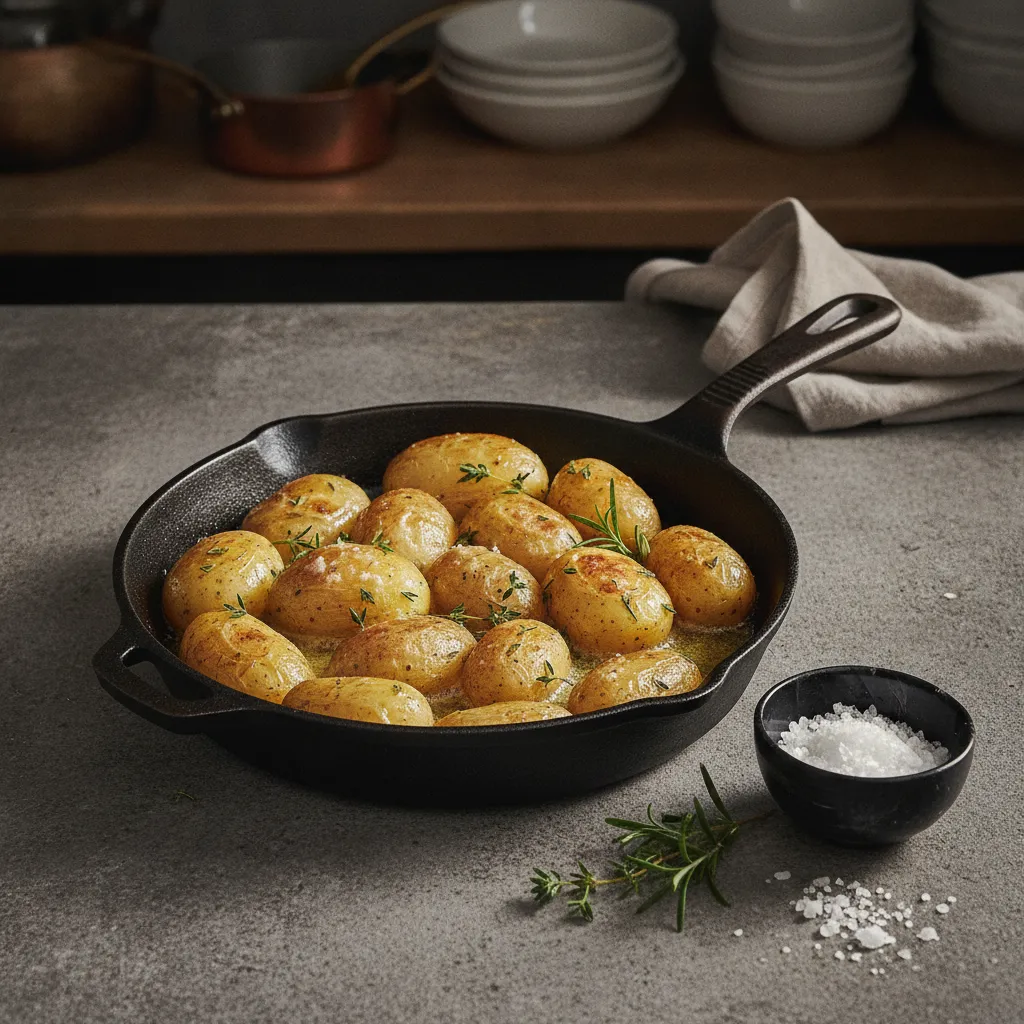 La pomme de terre primeur AOP de l'île de Ré, simplement sautée au beurre salé : un produit d'exception récolté d'avril à juillet