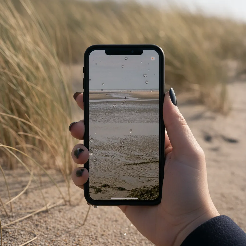 Consulter la webcam du Gois sur smartphone permet de vérifier le niveau d'eau en temps réel avant de prendre la route