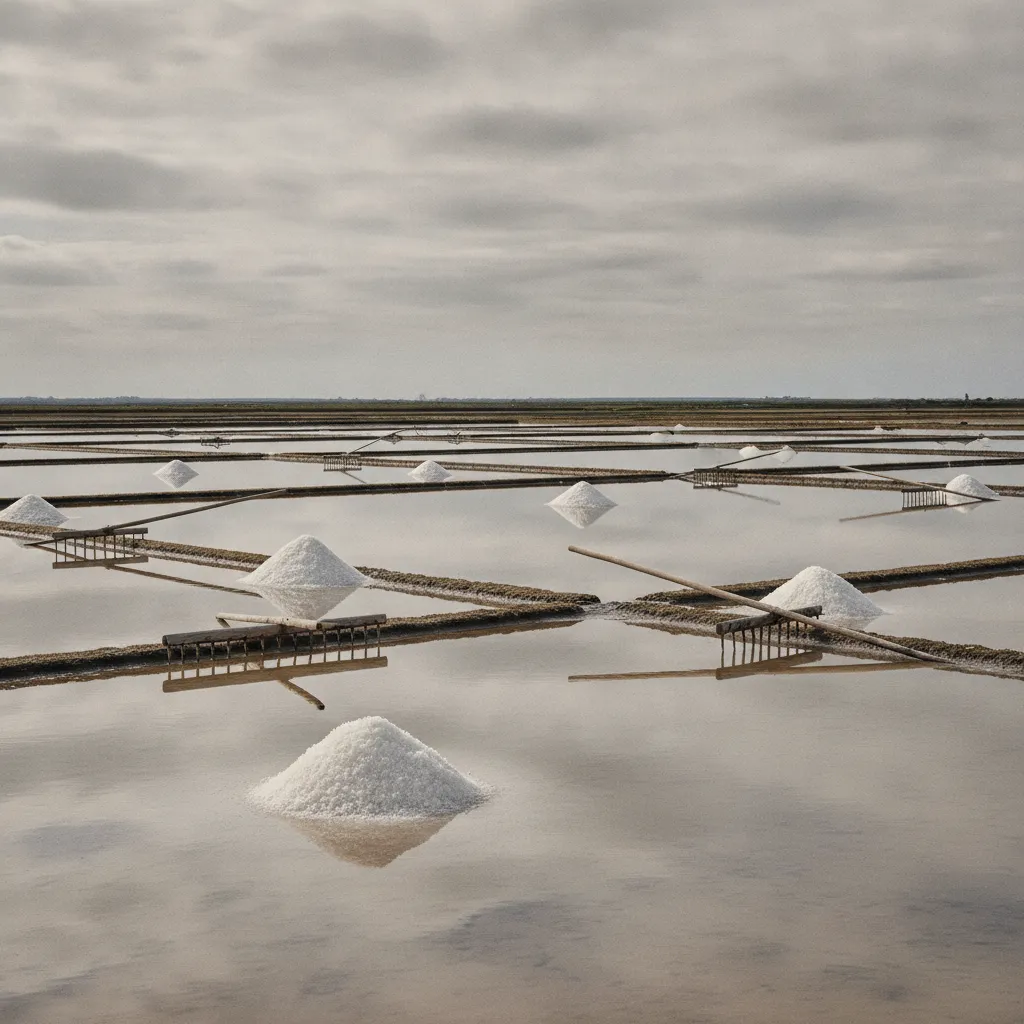 Les marais salants de Noirmoutier se visitent dès 4 ans, avec manipulation du sel autorisée par les sauniers