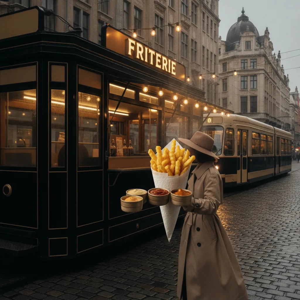Un cornet de frites belges à 3-4,50 euros : le repas économique par excellence à Bruxelles