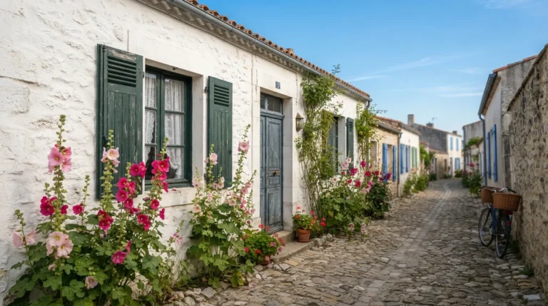 Pourquoi les maisons de l&rsquo;île de Ré sont-elles blanches à volets verts ?