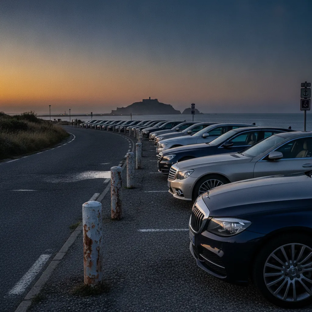 Le parking de la Fumée se remplit vite les vendredis d'août : arrivez avant 19 h 30 pour trouver une place