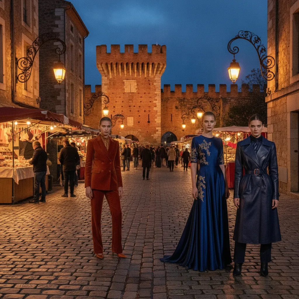 Le Castillet, porte fortifiée du XIVe siècle, sert de point de repère pour rejoindre le marché à pied depuis les parkings