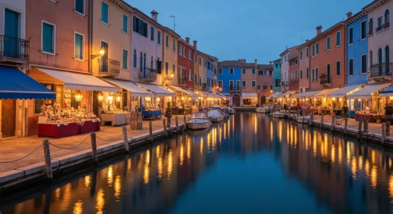 Que trouve-t-on au marché nocturne de Port-Grimaud ?