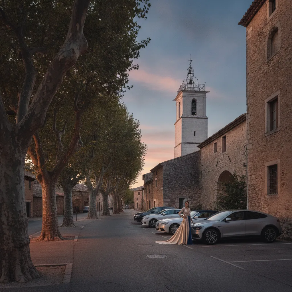 Le parking des Arènes, gratuit et à cinq minutes du marché, se remplit vite après 19 h 30 en août