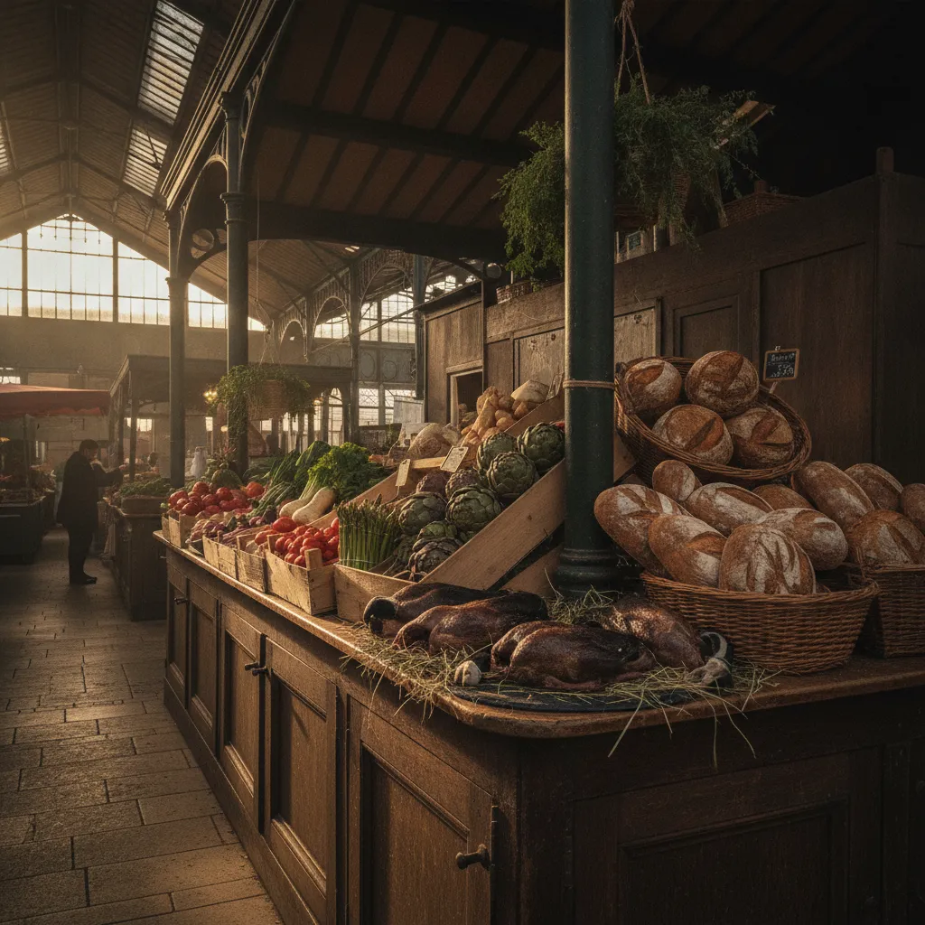 Les halles de Challans le mardi matin : volaille fermière, mogettes et brioche tressée directement chez les producteurs