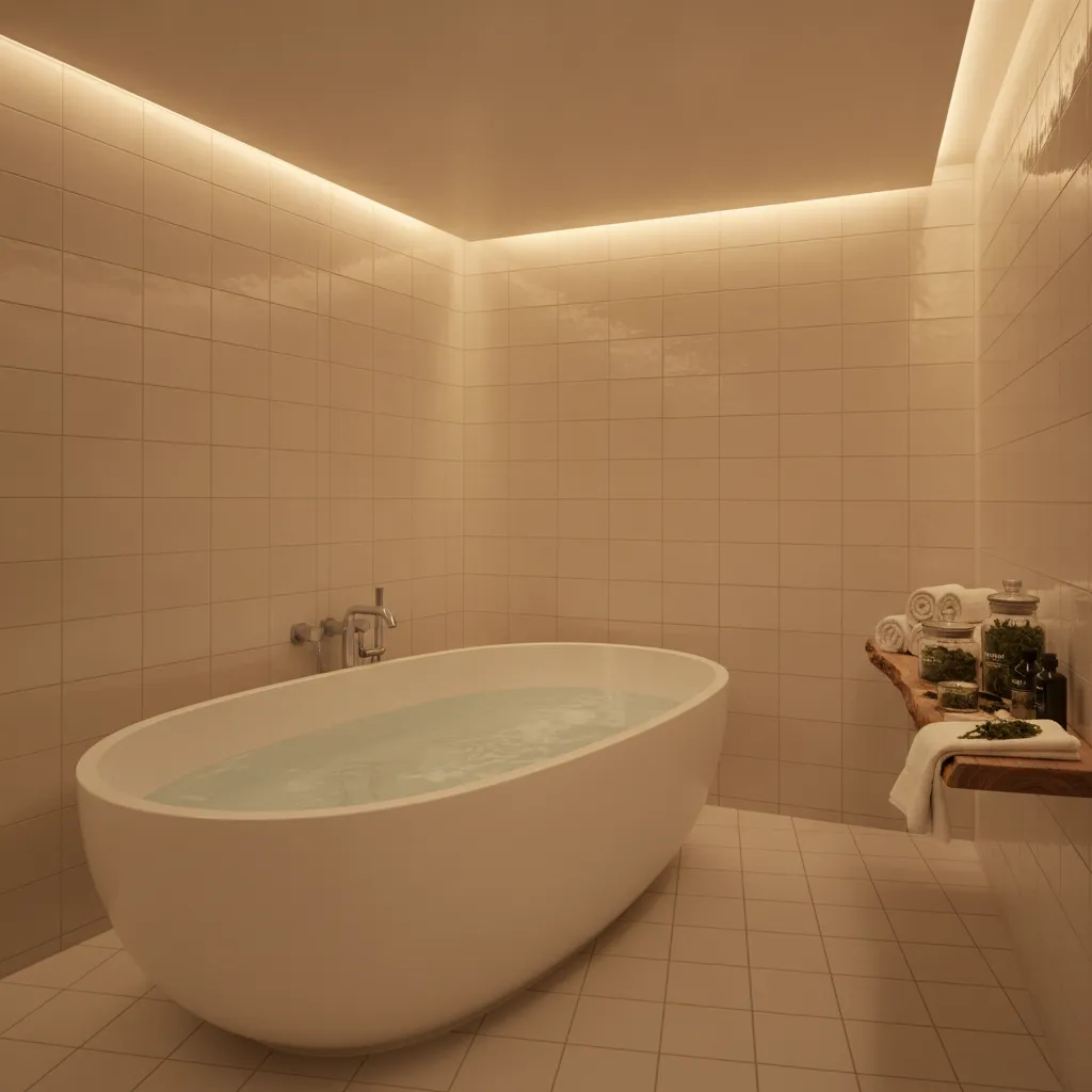 Les cabines de soins individuels proposent bains hydromassants, enveloppements d'algues et douches à affusion