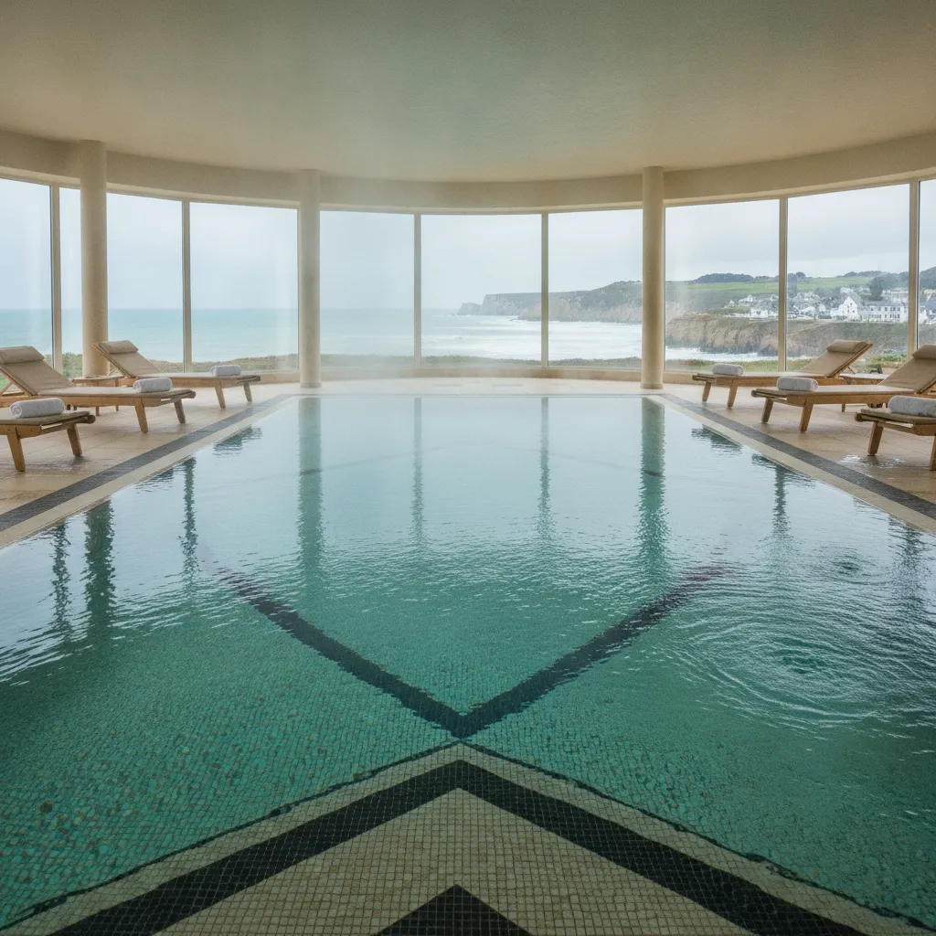 L'accès au bassin d'eau de mer chauffée démarre autour de 35 euros dans les centres de thalasso rétais