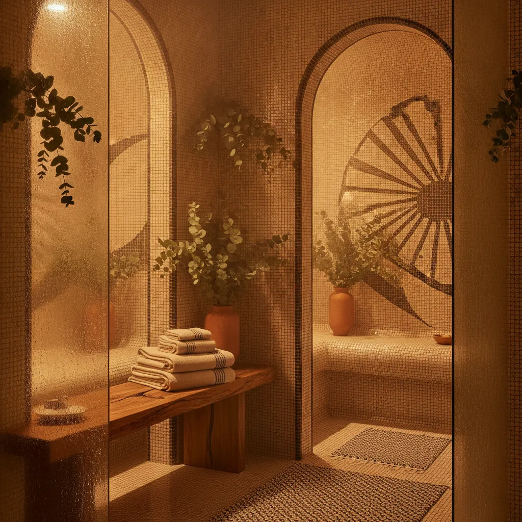 Hammam, sauna et bassins chauffés constituent le trio de base d'un espace bien-être vendéen digne de ce nom