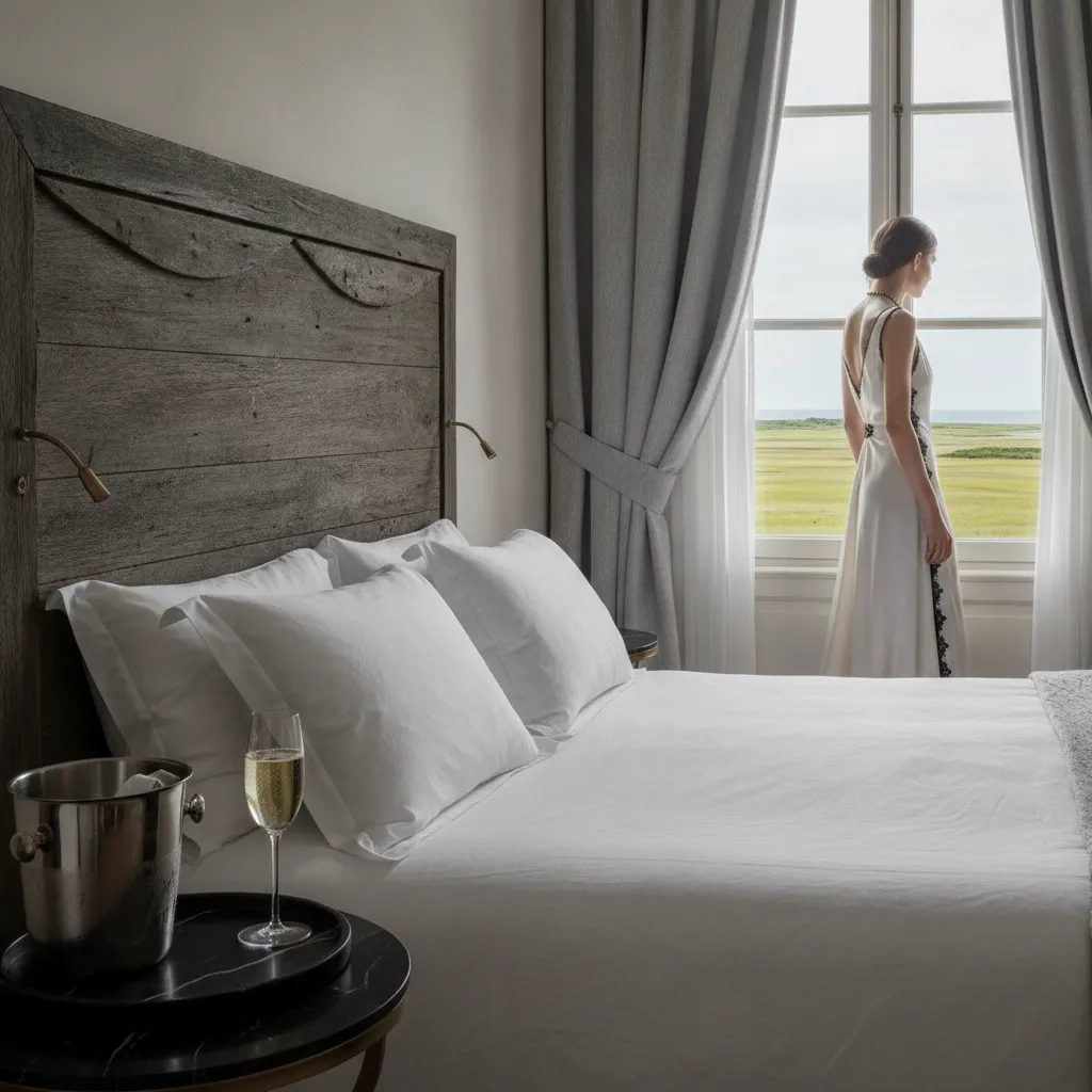 Chambre Supérieure de l'Hôtel Atlantique : le surcoût de 20 à 40 euros par nuit se justifie par le confort et la vue